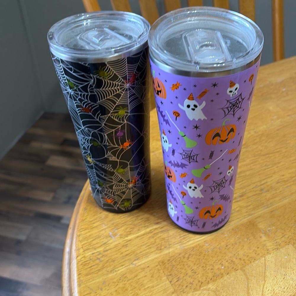 Two swig Halloween tumblers